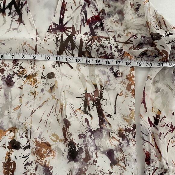 New NWOT CAbi Goddess Blouse Long Sleeve Style #3694 Size XS - Picture 8 of 10